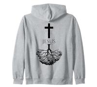 Croix de Jésus-Christ. Design chrétien fidèle Sweat à Capuche