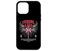 Croix de Jésus éternel Gothique Punk Life Nu Goth Bible Verse Coque pour iPhone 12 Pro Max