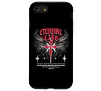 Croix de Jésus éternel Gothique Punk Life Nu Goth Bible Verse Coque pour iPhone SE (2020) / 7/8