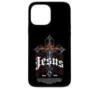 Croix de Jésus Gothique Y2K Streetwear Nu Goth Bible Verse Coque pour iPhone 13 Pro Max