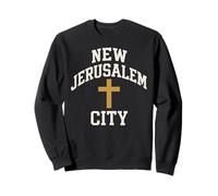 Croix de la Ville de Jérusalem, Foi chrétienne, Verset biblique de Jésus Sweatshirt