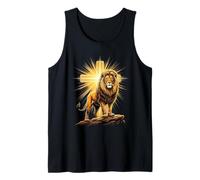 Croix de Lion majestueuse avec Force spirituelle Débardeur