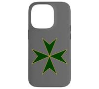 Croix de l'Ordre de Saint Lazare Croix de Malte Coque pour iPhone 14 Pro
