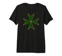 Croix de l'Ordre de Saint Lazare - Croix Maltaise T-Shirt Haut de Gamme