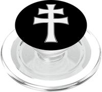 Croix DE Lorraine Anjou Croix PATRIARCALE PopSockets PopGrip pour MagSafe