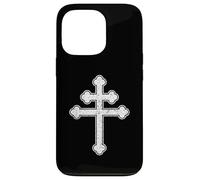 Croix de Lorraine Chevaliers Templiers Franc-Maçon Bague Magnum Coque pour iPhone 13 Pro