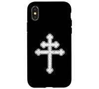 Croix de Lorraine Chevaliers Templiers Franc-Maçon Bague Magnum Coque pour iPhone X/XS