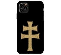 Croix DE Lorraine Chevaliers Templiers FRANCS-MAÇONS Coque pour iPhone 11 Pro Max