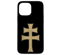 Croix DE Lorraine Chevaliers Templiers FRANCS-MAÇONS Coque pour iPhone 13 Pro Max