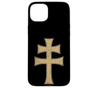 Croix DE Lorraine Chevaliers Templiers FRANCS-MAÇONS Coque pour iPhone 15 Plus