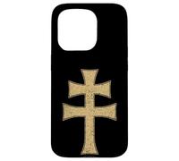 Croix DE Lorraine Chevaliers Templiers FRANCS-MAÇONS Coque pour iPhone 15 Pro
