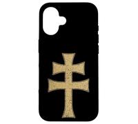 Croix DE Lorraine Chevaliers Templiers FRANCS-MAÇONS Coque pour iPhone 16