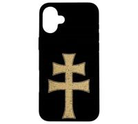 Croix DE Lorraine Chevaliers Templiers FRANCS-MAÇONS Coque pour iPhone 16 Plus