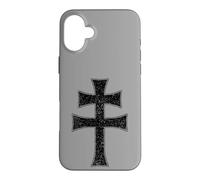 Croix DE Lorraine Chevaliers Templiers FRANCS-MAÇONS Coque pour iPhone 16 Plus