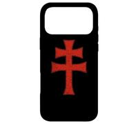Croix DE Lorraine Chevaliers Templiers FRANCS-MAÇONS Coque pour iPhone 17 Pro Max