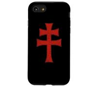 Croix DE Lorraine Chevaliers Templiers FRANCS-MAÇONS Coque pour iPhone SE (2020) / 7/8