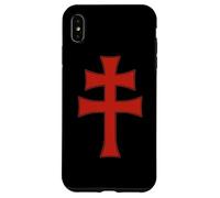 Croix DE Lorraine Chevaliers Templiers FRANCS-MAÇONS Coque pour iPhone XS Max