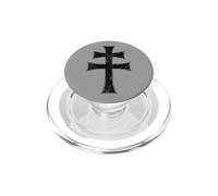 Croix DE Lorraine Chevaliers Templiers FRANCS-MAÇONS PopSockets PopGrip pour MagSafe