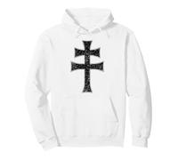 Croix DE Lorraine Chevaliers Templiers FRANCS-MAÇONS Sweat à Capuche