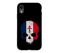 Croix de Lorraine Drapeau Français Cadeau Patriote Français Coque pour iPhone XR