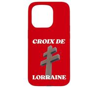 Croix De Lorraine Gaulle Résistance française Colombey Coque pour iPhone 15 Pro