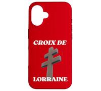 Croix De Lorraine Gaulle Résistance française Colombey Coque pour iPhone 16