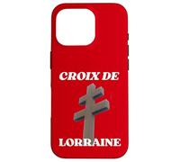 Croix De Lorraine Gaulle Résistance française Colombey Coque pour iPhone 16 Pro