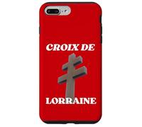 Croix De Lorraine Gaulle Résistance française Colombey Coque pour iPhone 7 Plus/8 Plus