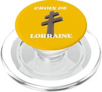 Croix De Lorraine Gaulle Résistance française Colombey PopSockets PopGrip pour MagSafe
