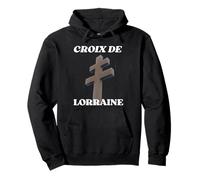 Croix De Lorraine Gaulle Résistance française Colombey Sweat à Capuche