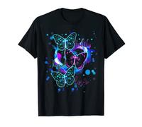 Croix de papillon chrétienne, foi, espoir, amour et Jésus T-Shirt