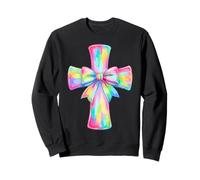 Croix de Pâques Religieuse chrétienne Croire Foi bénie Dieu Sweatshirt