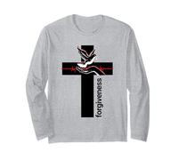 Croix de Pardon Religieuse chrétienne Religieuse Bible Pigeon Manche Longue