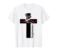 Croix de Pardon Religieuse chrétienne Religieuse Bible Pigeon T-Shirt