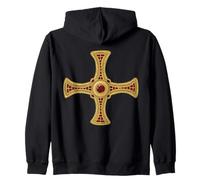 Croix de Saint Cuthbert Pectoral évangile façon Vie catholique Saint Sweat à Capuche