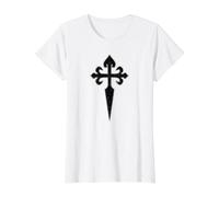 Croix de Saint-Jacques Ordre de Saint-Jacques Croix de Saint Jacques T-Shirt Graphique avec Valeur