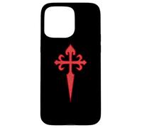 Croix de Saint James Ordre de Santiago Coque pour iPhone 15 Pro Max