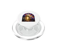 Croix de Tombe Vide de la résurrection PopSockets PopGrip pour MagSafe