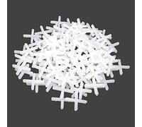 Croix de Tuile,1000 pcs Blanc Croisillons de Carrelage Entretoises de Carrelage Croisillon Carrelage Autonivelant Accessoire pour Carrelage Aide à la pose de Carrelage(2mm)