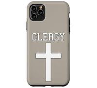 Croix d'église chrétienne du clergé prêtre ordonné de la prêtrise Coque pour iPhone 11 Pro Max