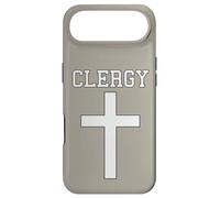 Croix d'église chrétienne du clergé prêtre ordonné de la prêtrise Coque pour iPhone Air