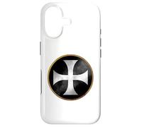 Croix des Chevaliers Teutoniques Ordre Teutonique Médiéval Coque pour iPhone 17