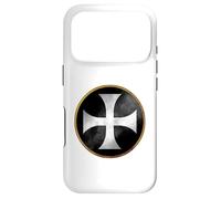 Croix des Chevaliers Teutoniques Ordre Teutonique Médiéval Coque pour iPhone 17 Pro