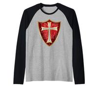 Croix des Templiers Croisés Manche Raglan