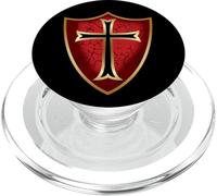 Croix des Templiers Croisés PopSockets PopGrip pour MagSafe