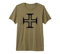 Croix du Christ Portugal T-Shirt Haut de Gamme
