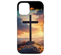 Croix du dimanche de la résurrection de Jésus-Christ Foi chrétienne Coque pour iPhone 12/12 Pro