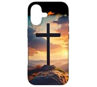 Croix du Dimanche de la résurrection de Jésus-Christ Foi chrétienne Coque pour iPhone 17