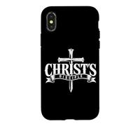 Croix du Disciple du Christ Jésus Croyant Christianisme Foi Coque pour iPhone X/XS