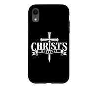 Croix du Disciple du Christ Jésus Croyant Christianisme Foi Coque pour iPhone XR